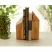 Handmade oak wood bookends for sale
